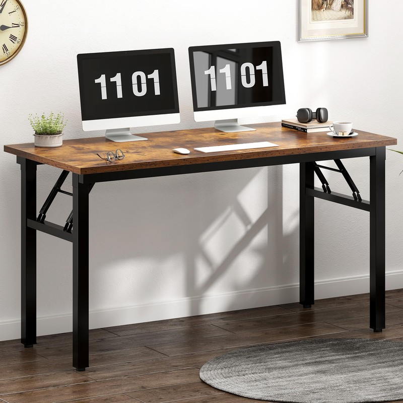 Need 47 inches Computer Desk Office Desk Folding Table with