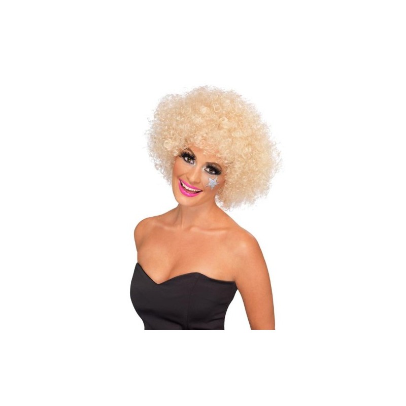 Smiffys Unisex Funky Afro Wig (Blonde)