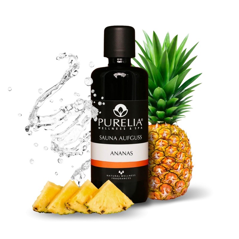PURELIA Sauna Infusion Pineapple 100 ml Natural Sauna Infusion Pure