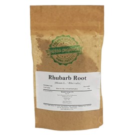 Rhubarb Root - Rheum L # Herba Organica # Dried Cut Root Loose Herbal Tea (50g)