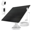 Ring Camera - Cargador de panel solar, compatible con batería