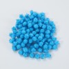 200pcs Glitter Tinsel Pom Poms Sparkle Balls Christmas Decoration (Blue)