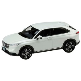 HJ43 1/43 Honda VEZEL Genuine Option Mounted Car Premium Sunlight White Pearl Finished Product