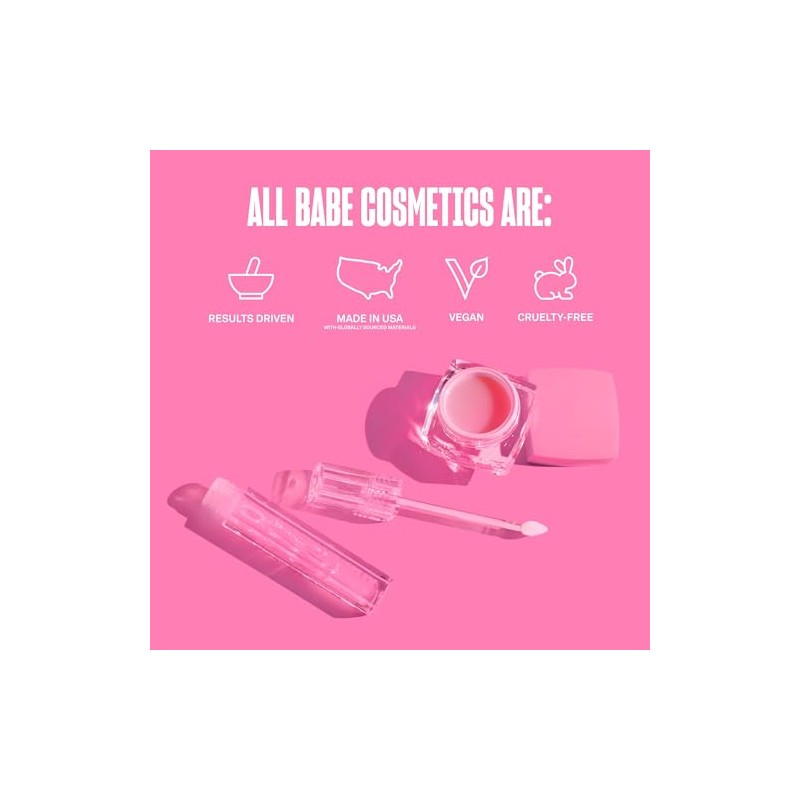 Babe Glow - Máscara de labios para labios más suaves,