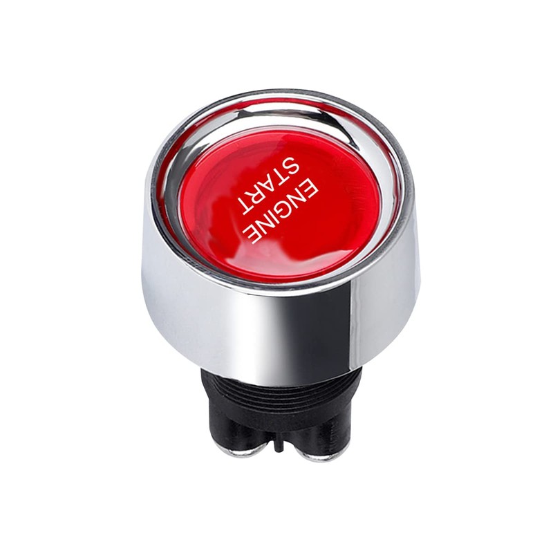 WANGCL Engine Start Button Momentary Switch Auto Start Button 3