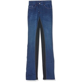 HKM 3087 Summer Denim Jodhpurs, Girls and Women, Alos Full Seat, 128-46 72-84