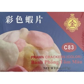 GIANT BRIDGE BRAND Shrimp Prawn Chips Premium Quality 6-pack 227g Each BRIDGE BRAND Crackers COLOR