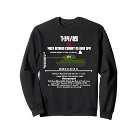 T-34/85 Art Historic: Armored Legends Sweatshirt