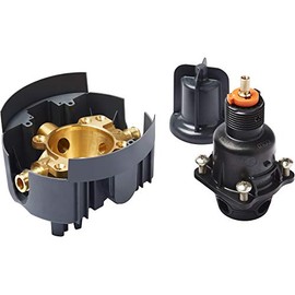 KOHLER P8304-UX-NA Rite-Temp Valve Body and Pressure-Balancing Cartridge Kit with PEX Expansion Connections, Project Pack Includes 12 Per Case