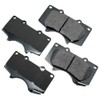 Akebono - ACT976 Brake Pad Set, GREY