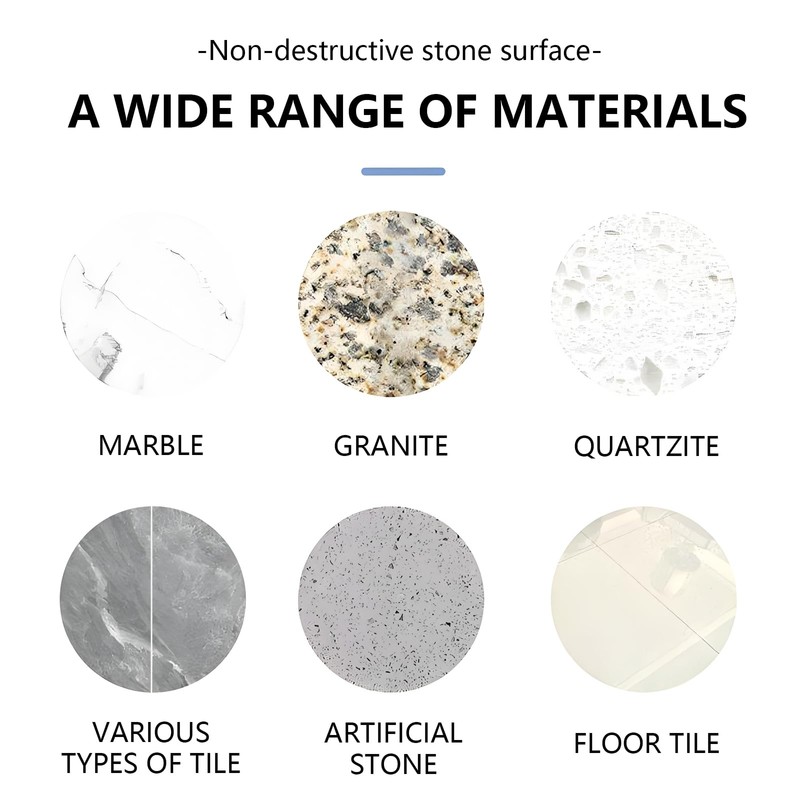 Eyaeyao Granite Countertop Cleaner Powder, Marble Cleaner Powder, Marble Polishing