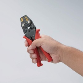 Lobtex AK2MA Mini Crimping Tool (for Bare Crimping Terminals / Bare Sleeves)