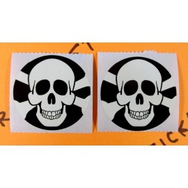Unbranded Skull & Crossbones Stickers Set Of 8