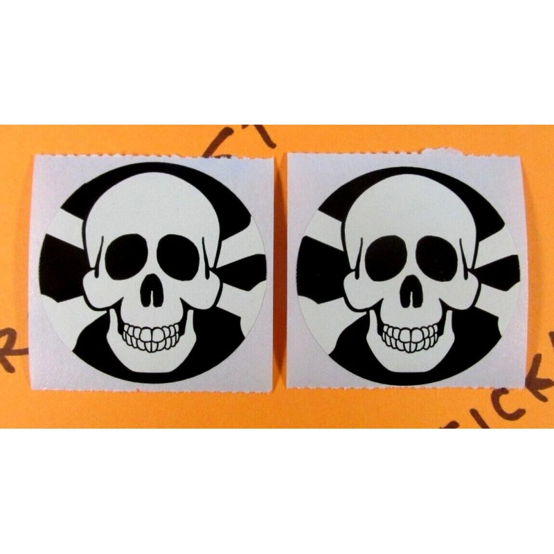 Unbranded Skull & Crossbones Stickers Set Of 8