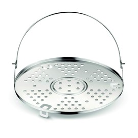Lagostina Pressure Cooker Grill Accessory, Stainless Steel, 22 cm Diameter, for 3.5/5 / 6/7 / 9 Litres Capacity