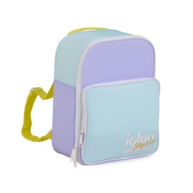IGLOO Retro Mini Cooler Backpack Lilac Insulated Cooler Bag Approx. 9 Litre Capacity