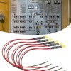 100pcs 12V Clear 5mm Prewired Light Emitting Diodes with 20cm