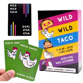 YCVBCY Pizza Card Game, Pack of 2 Card Toy, Board Games, Party Game and Family Game, The Exciting Card Game Suitable for 2 to 8 Players, Game from 7 Years