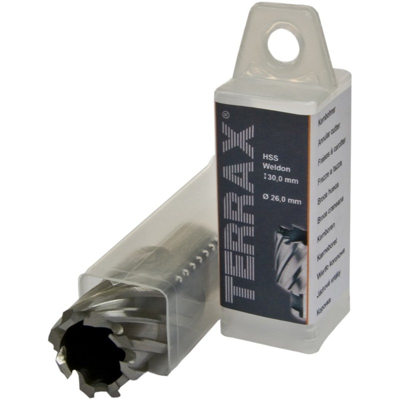 Ruko Terrax Core Drill Bits HSS 26 mm Weldon