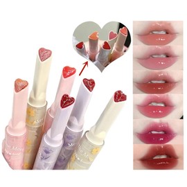 SNS Cute Lip Makeup with High Coloring and Melting Skin Tone, No Makeup Crumbling, Tinted Feel, Long Lasting for a Long Time, Lasting All Day Long, Uneven Skin Tone, Will Not Peel Off, Glossy (03# Ice
