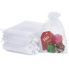 HRX Package HRX Package 100pcs White Organza Bags, 4x6 inch