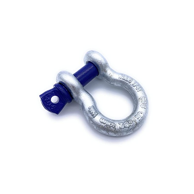 Shackle High Strength Curved with Eye Bolt (WLL): 2 t