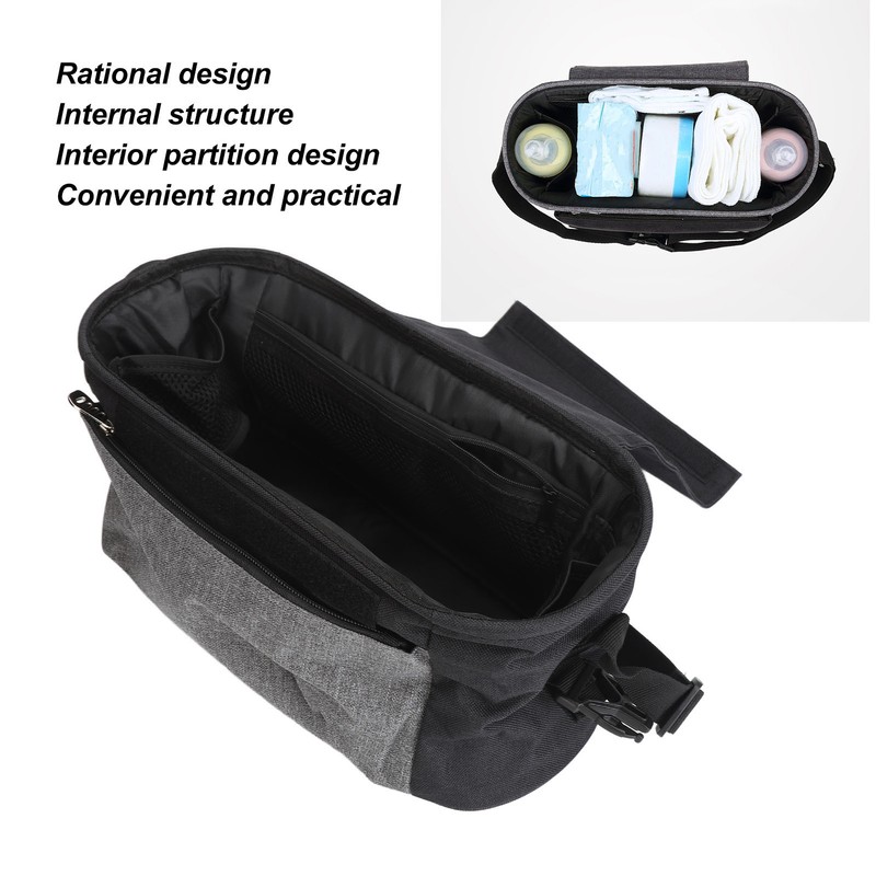 Hanging Stroller Waterproof Bag Storage Multi Functional Baby Carriage Organizer