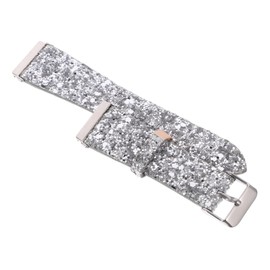 Outanaya 1pc Beautiful Women Watch Band Sparkle Watch Strap Casual Stylish Easy to Install