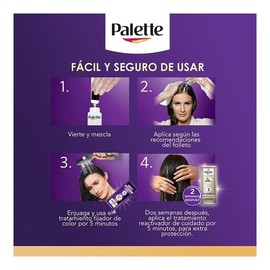 Tinte para cabello Palette Intensive Color Creme Kit 72-c Cenizo 50ml