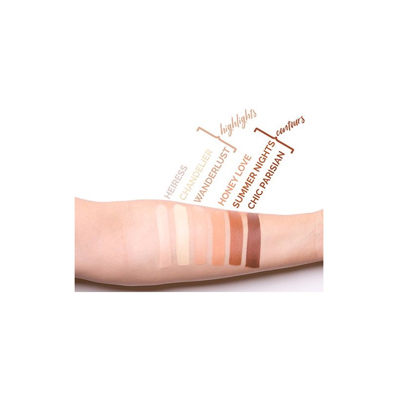 Aesthetica Cosmetics Cream Contour and Highlighting Makeup Kit - Contouring