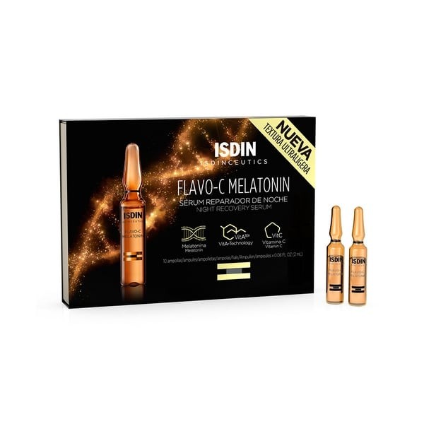 ISDIN Flavo-C Melatonin Facial ampoules 10 pieces x 2 ml