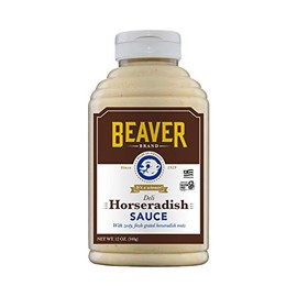 Beaver Zesty Deli Horseradish Sauce, Gluten Free, 12 Ounces (Pack Of 6)