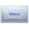 Litfax Digital NFC Business Card - Transparent Design - Includes
