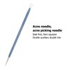 5pcs Blackhead Remover Professional Stainless Blue Acne Needle Tool Set
