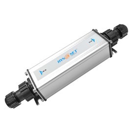 HYN@NET IPX201 30W Industrial Gigabit PoE Extender with Outdoor Waterproof Grade IP65 Extends The Range of PoE and Ethernet an Additional 100 Meters