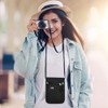 KEAFOLS Travel Pouch Neck Wallet RFID Blocking Passport Holder Organizer