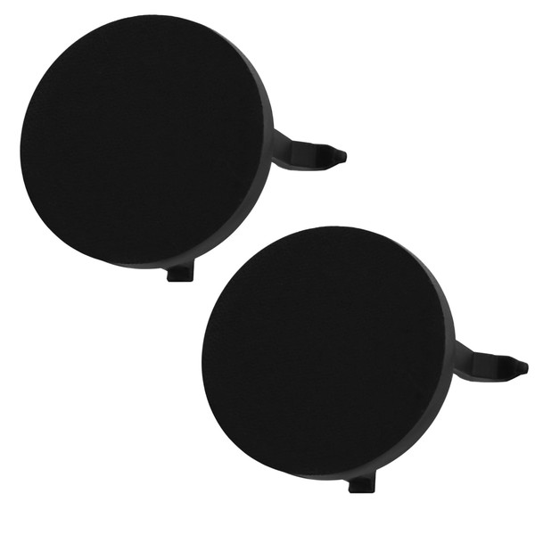 YINETTECH 2pcs Car Front Door Handle Inside Cap Replacement Part