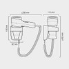 Valera Action Super Plus Wall Mounted Hairdryer