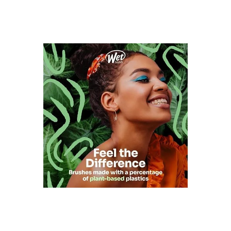 Wet Brush Cepillo Húmedo Para Desenredar El Cabello Con Aceite