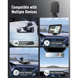 OBD2 Dash Cam Power Cable USB C, OBD to Type-C Adapter Hardwire Kit