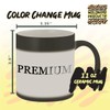 Molandra Products Recycle - 11oz Ceramic Color Changing Mug, Matte