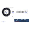 XIKE 6205-2RS Ball Bearings 25x52x15mm, Bearing Steel and Double Rubber