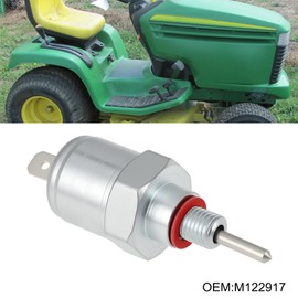 OTOTEC Carburettor Solenoid Valve M122917 Compatible with John Deere 175 180 240 265 320 4X2 LX188 LX279
