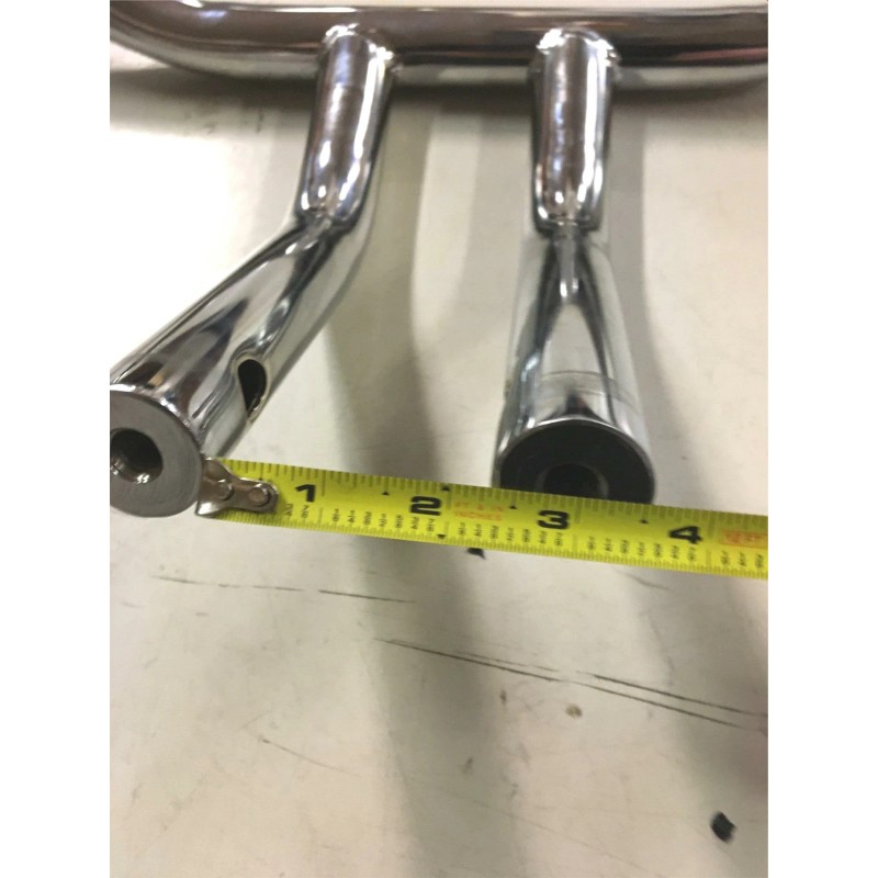 EMGO 10" Rise T Bars Drag Handlebars 1 1/4 Fat