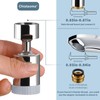 Swivel Faucet Aerator,3-function Faucet Nozzle,360° Big Angle Rotate Kitchen Sink