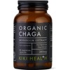 KIKI Health Organic Chaga Mushroom Capsules – 50% Polysaccharides –