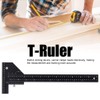 Woodworking T Ruler, Woodworking Aluminum Alloy Wood Scriber Measure Scribing
