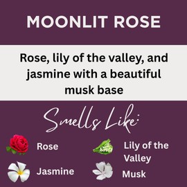 Black Canyon Moonlit Rose Scented Body Lotion with Lanolin and Jojoba Oil, 12 Oz