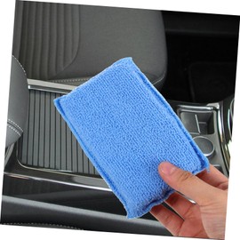 Mikinona 4pcs Car Wash Sponge Blocks Double-Sided Sponge for Car Cleaning Detailing Dashboard Seats Windows Home Cleaning Tool