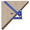 KETIPED Aluminum Imperial Circle Center Positioning, 45/90 Degree Positioning Ruler,